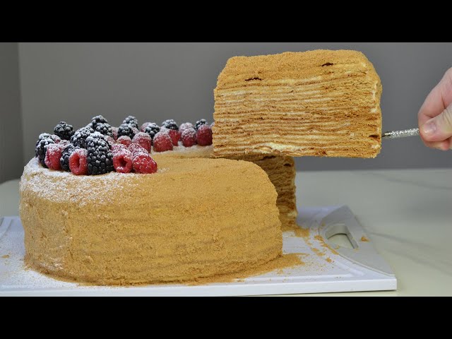 Медовый торт на праздничный стол от Вкусная еда с Хадиджей