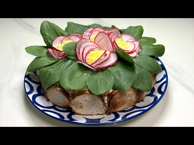 Праздничный салат Фиалка от Вкусная еда с Хадиджей