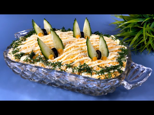 Праздничный салат с курицей и картошкой от Мелодия вкуса