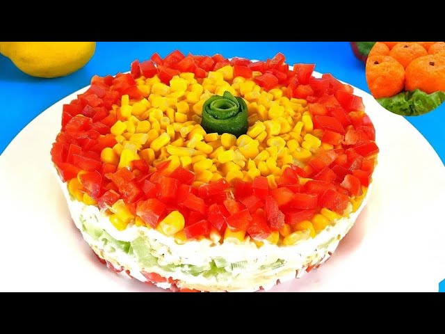 Новогодний салат с крабовыми палочками от Вкусно - Пальчики оближешь
