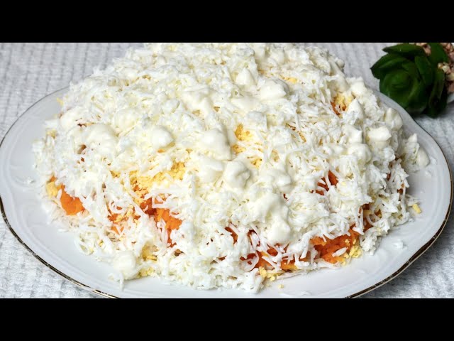 Слоёный салат с крабовыми палочками от Panna Lesia (Панна Леся)