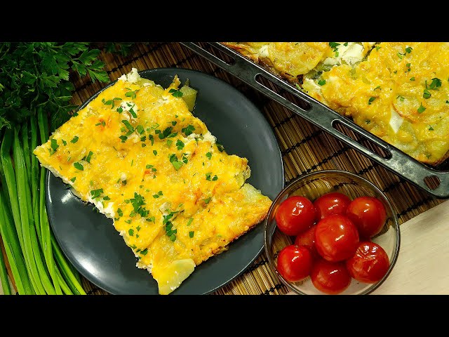 Картошка со сметаной и сыром в духовке от Простые рецепты