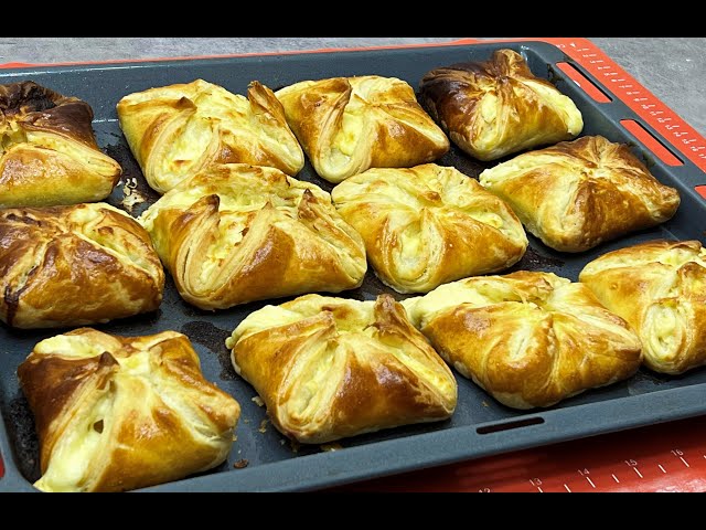 Слоёные хачапури с сыром от Домашняя Кулинария