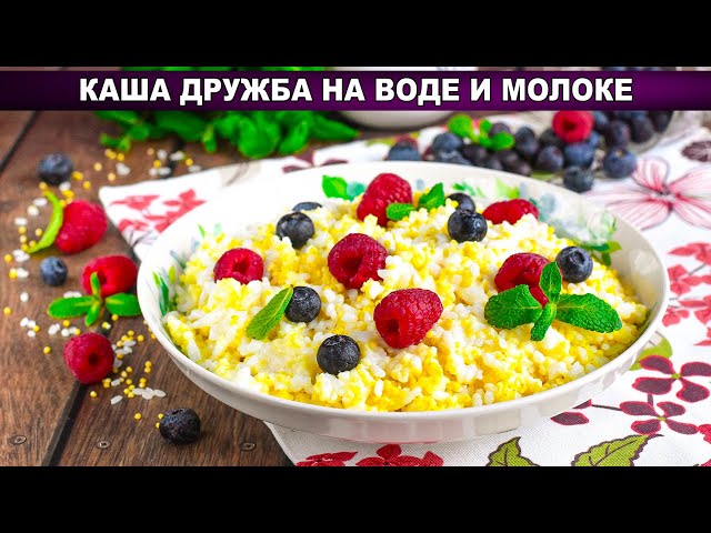 Молочная каша Дружба на молоке от 1000 Меню