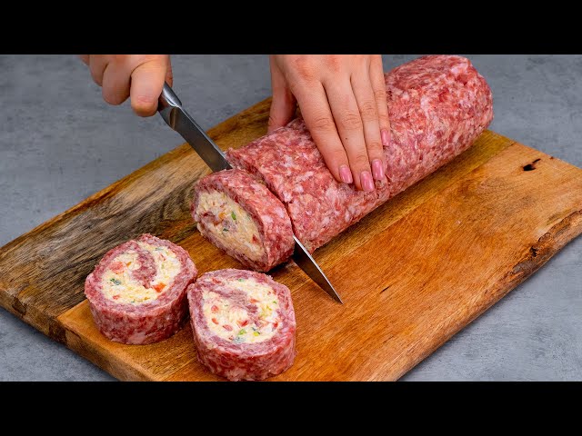 Праздничные котлеты из мясного рулета от Аппетитно ТВ