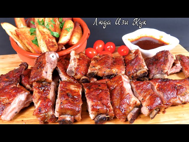 Свиные рёбрышки в духовке от Люда Изи Кук Позитивная Кухня