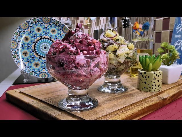 Праздничные салаты из селёдки от Розовый Баклажан