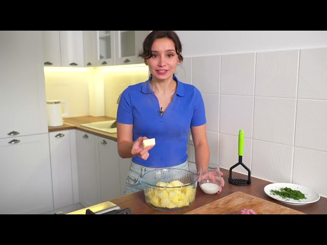 Картошка с фаршем в духовке от Алина Фуди