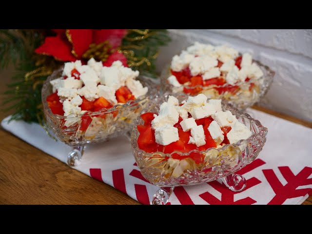 Вкусный салат с курицей и сыром фета от Вкусно Просто и Доступно