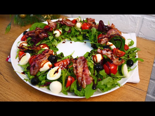 Новогодний салат за 2 минуты от Вкусно Просто и Доступно