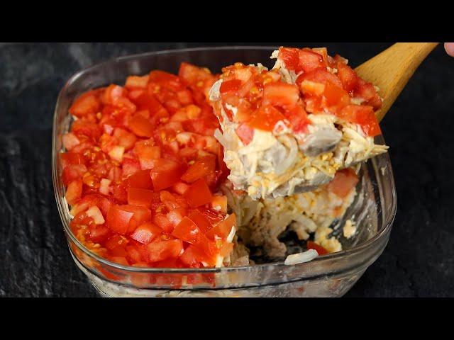 Новогодний салат на новогодний стол от Вкусные советы