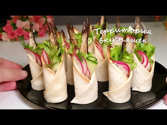 Бутерброды со шпротами от Территория Вкусняшек