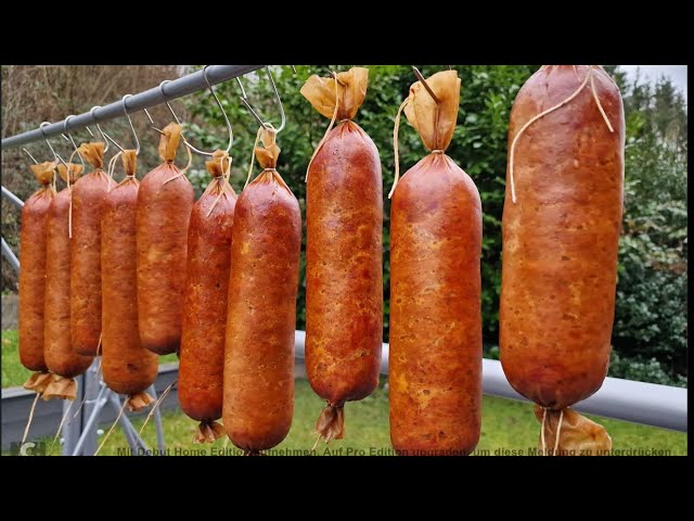 Вкусная домашняя колбаса от Деннис Клип