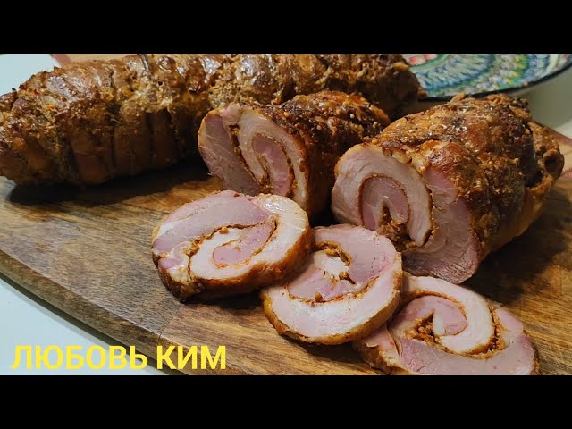 Мясной рулет на праздник от КУЛИНАРИЯ Любовь Ким