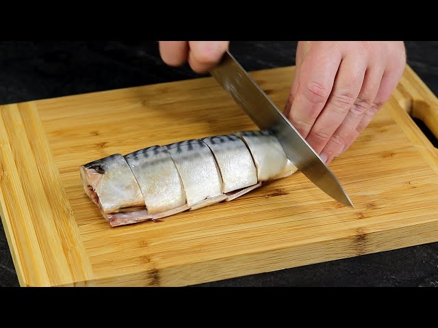 Блестящая скумбрия горячего копчения  от Вкусные советы