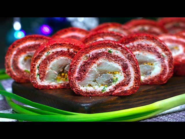 Закусочный рулет из селедки от Кулинарим с Таней 2.0