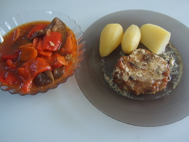 Мясной шнитцель в сливочном соусе на ужин от Маринкины Творинки