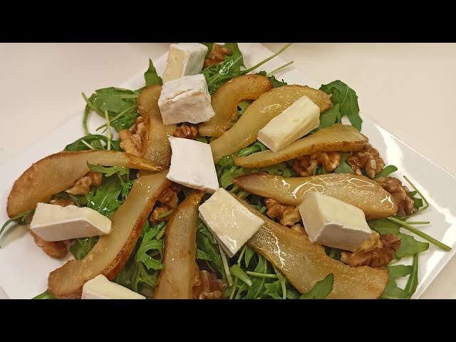 Оригинальный салат с грушей и орехами от Елена LUSIKA - Простой рецепт