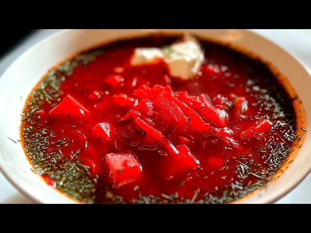 Потрясающий Рецепт Вкусного Борща. Секрет вкуса. От такого Борща со свеклой Вы не сможете отказаться от Рецепты в гостях у Вани