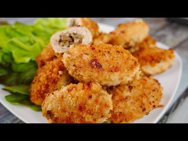 Котлеты с Грибами с хрустящей корочкой от Ольга Матвей
