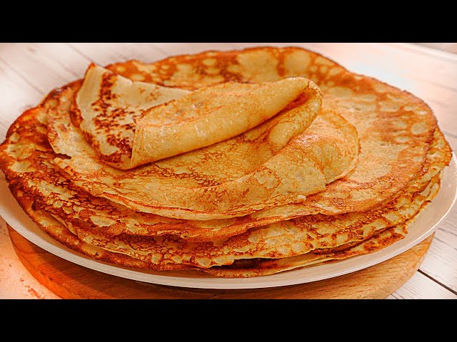 Тонкие творожные блинчики от Вкусная Тарелка