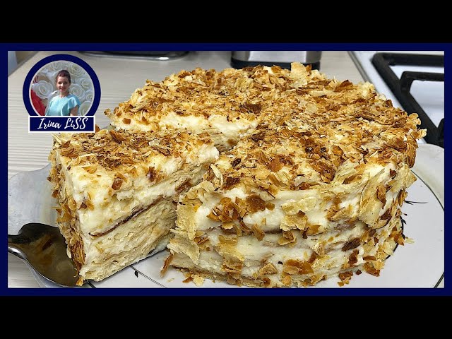 Вкусный и быстрый торт Наполеон от Ирина Лисс Кулинария