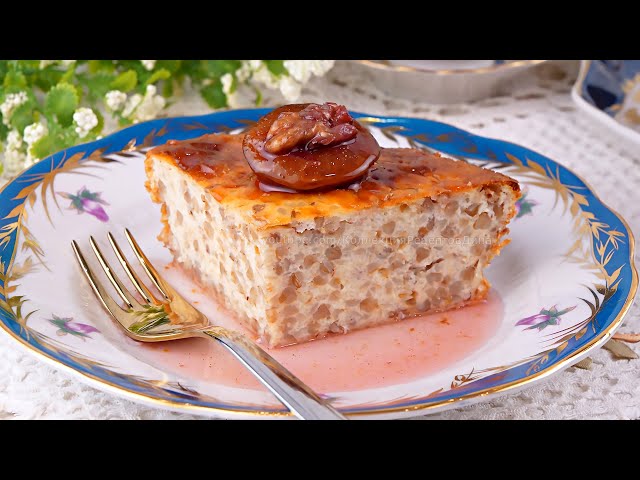 Вкусный творожный крупеник из гречневой каши от Коллекция Рецептов