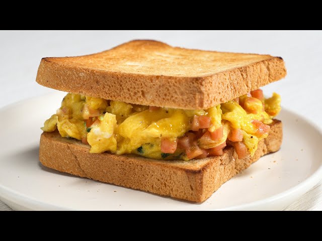 Простой и вкусный сэндвич с яйцом и ветчиной от Всегда Вкусно