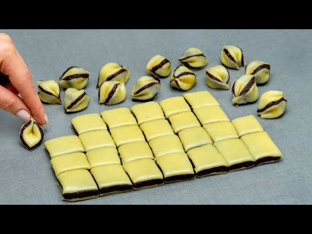 100 штук не хватит! Десерт из двухцветного теста, для любого случая от Аппетитно ТВ