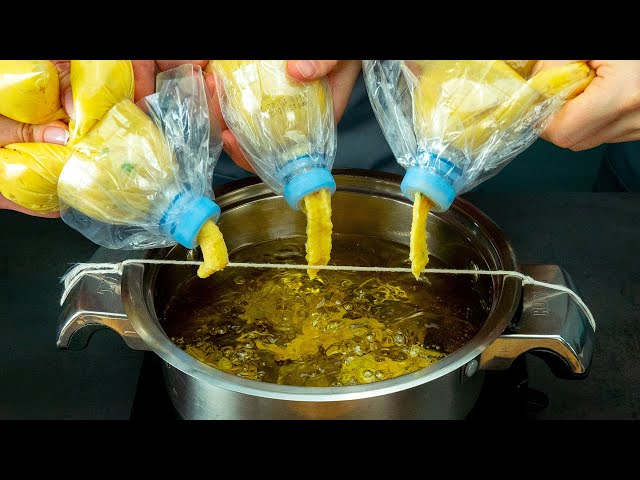1 кг картофеля в 3-х бутылках! Закуска для семейных выходных
