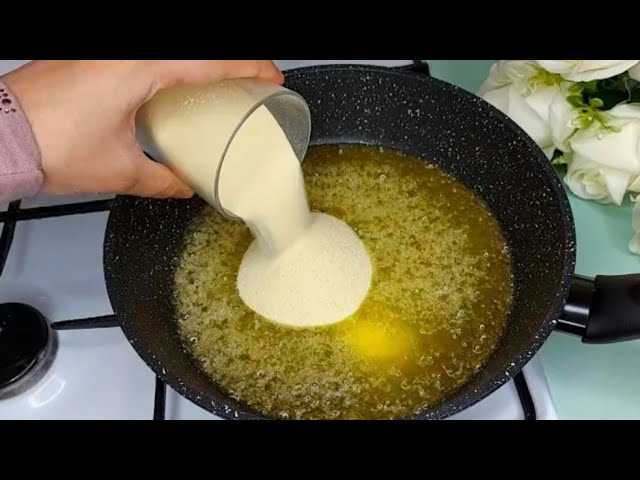 Беру стакан манки. И готовлю бомбический десерт!