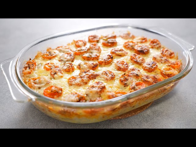 Даже не думала, что это так вкусно! Сочная, нежная запеканка с рисом и тунцом на обед или ужин