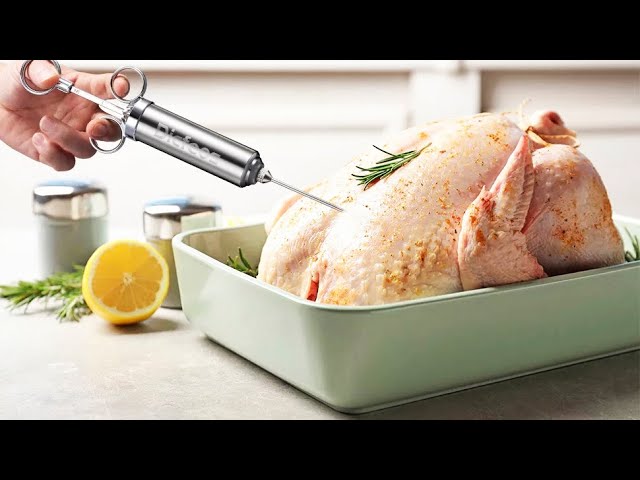 Сделайте уколы курочке, чтобы приготовить самую вкусную курицу
