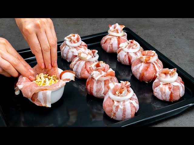 Теперь и бабушка так готовит мясные мешочки! Новая идея старого рецепта