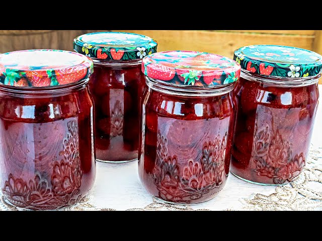 Клубничное варенье ягоды как мармеладки. Не разваривается! Рецепт пятиминутка