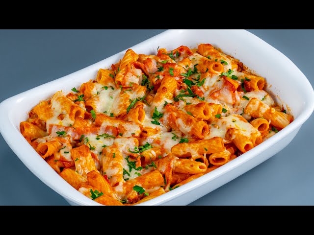 Золото, а не паста, в духовке! В сочетании с мясным фаршем и томатом, нереально вкусно!