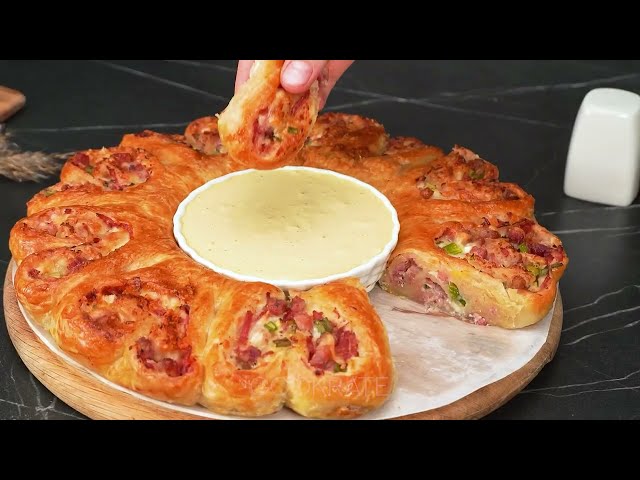 Закуска вкуснее пиццы, с помощью ножниц! Ничего вкуснее, не ела!