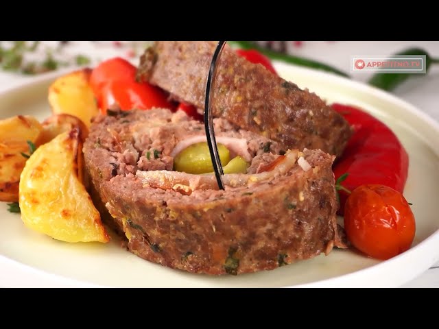 Обожаю этот рулет из мясного фарша! Не представляю себе праздника без него