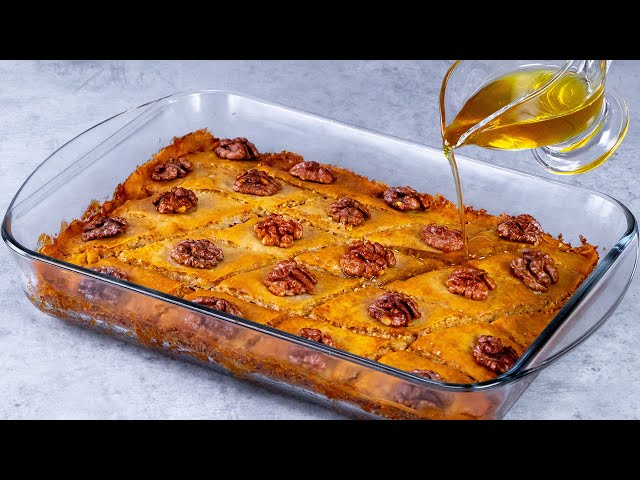 Турецкий рецепт! Настоящая пахлава на собственной кухне