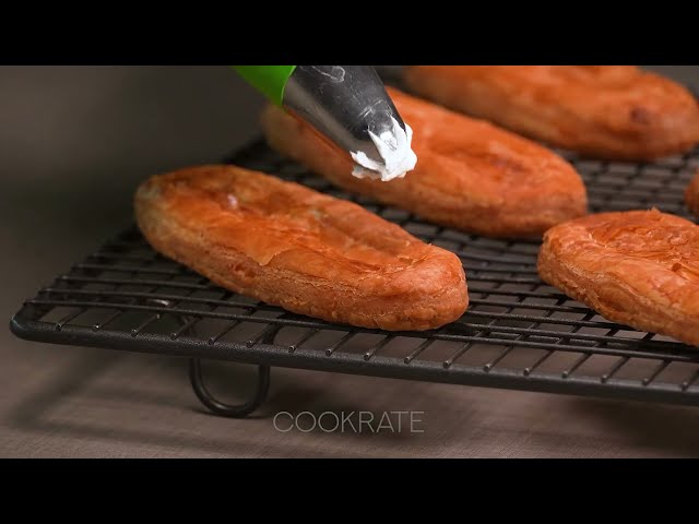 Вы еще не пробовали нечто подобное! Вкусный десерт из слоеного теста и малины