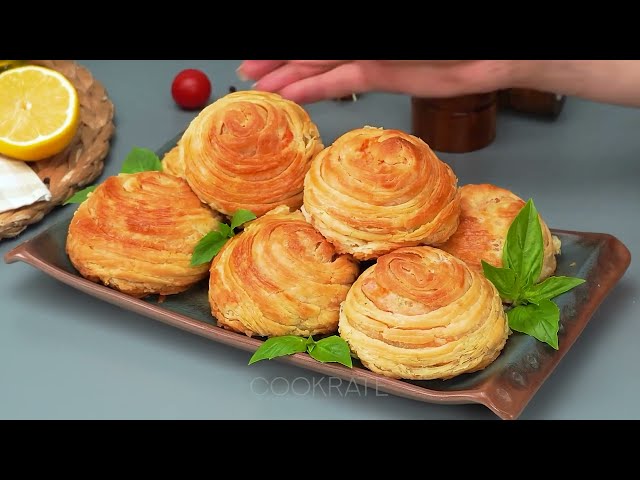 Проще, чем вы думаете, закуска из слоеного теста и сыра! Быстро и вкусно