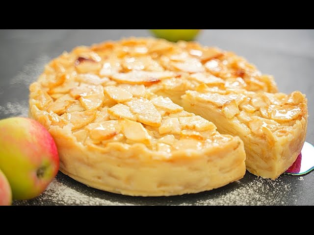 Топ рецепт! Очень много яблок и мало теста! Идеальный яблочный пирог!