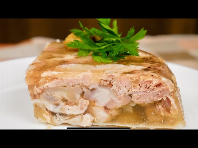 Как приготовить богатый цыганский холодец