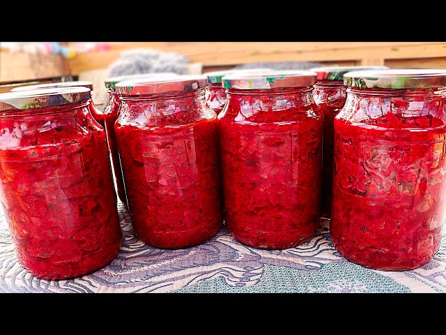 Самая вкусная борщевая заправка на зиму! Зимой жалела, что сделала мало