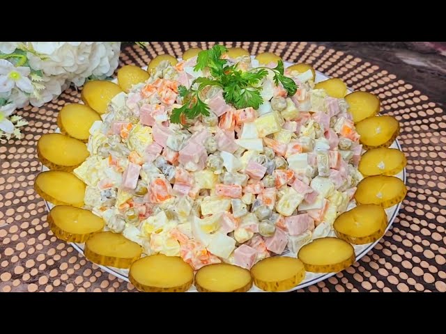 Ни одного праздника без этого салата! Самый вкусный салат оливье