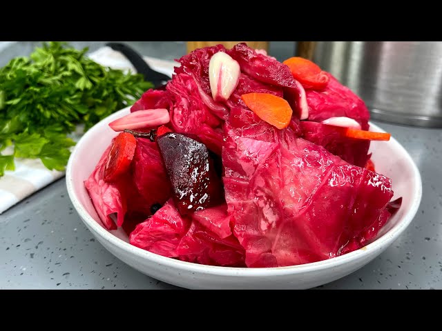 Хрустящая капуста двухдневка, вкуснее которой просто нет! Можно на зиму, но у нас съедается сразу!