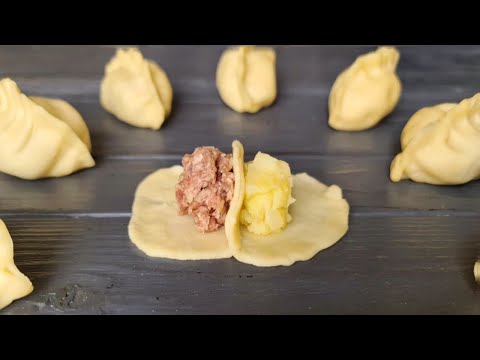Вареники с этой начинкой в два раза вкуснее. Когда муж хочет пельмени, а дети вареники, готовлю их