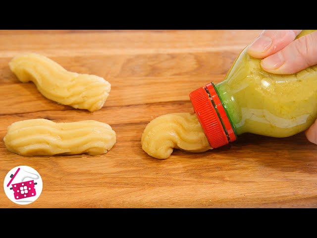У вас есть пустая бутылка? Мало кто знает этот секрет! Очень просто! Готовим дома печенье