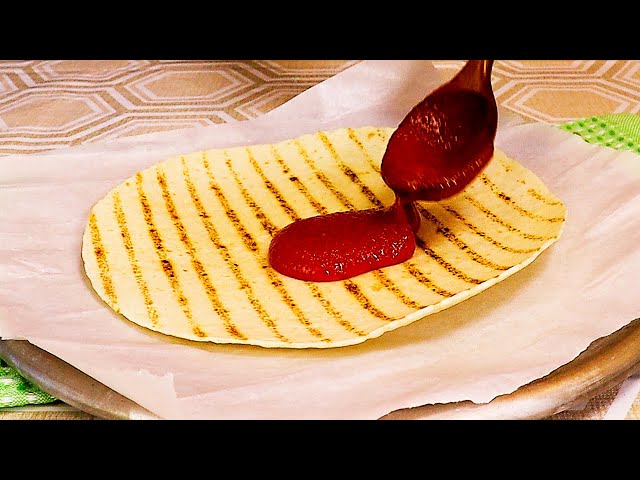 Минутный завтрак! Рецепт из лаваша за 5 минут! Быстро и нереально вкусно