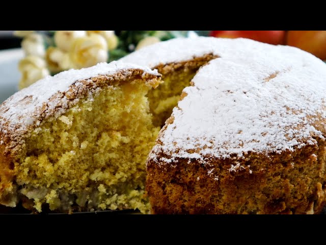 Крайне просто, доступно и очень вкусно! Шарлотка без капли масла. Яблочный пирог
